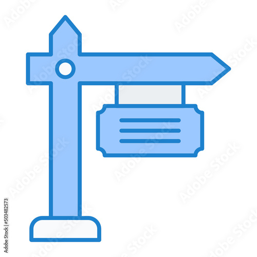 Sign Board Icon Design