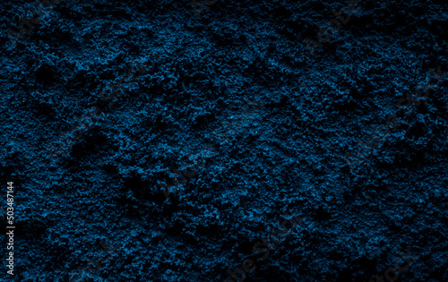 blue porous grainy texture for background