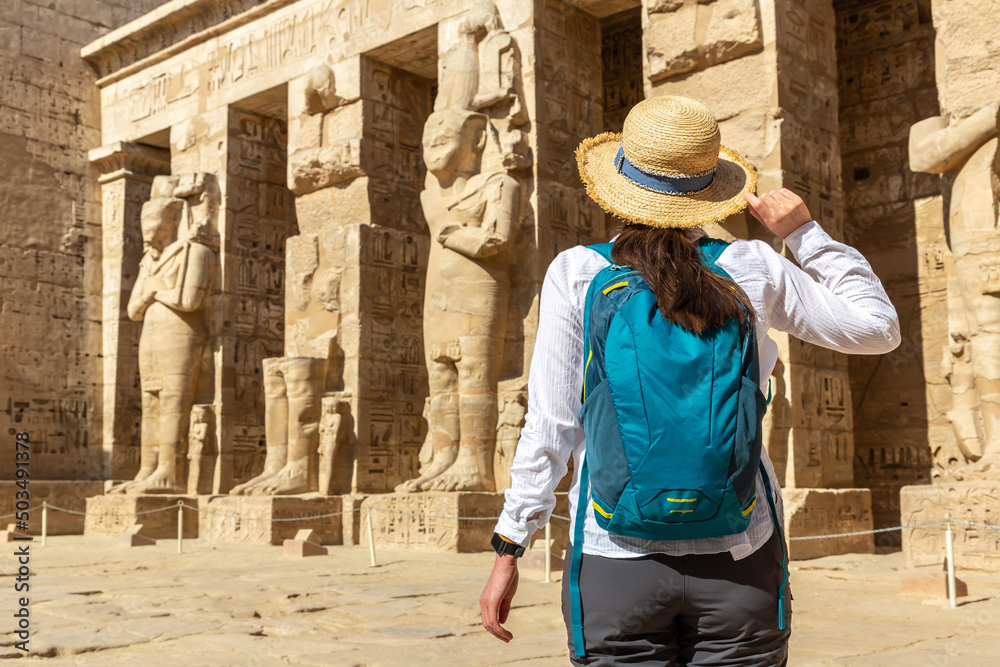 Medinet Habu temple in Luxor