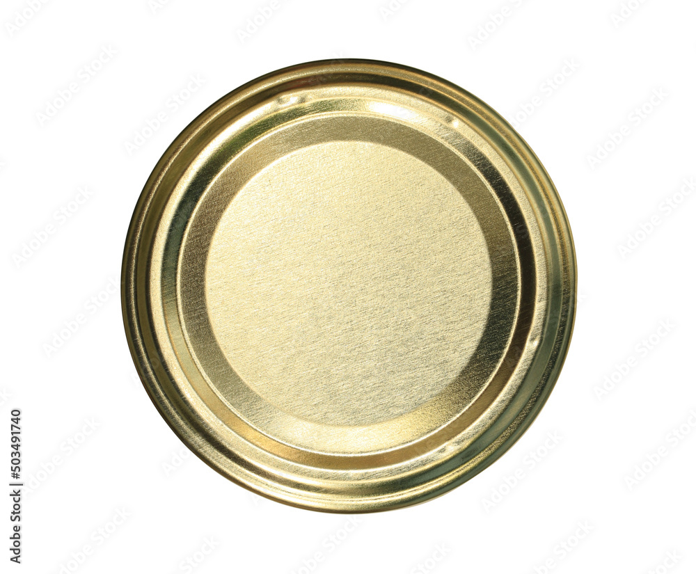 Glass bottle lid top view (with clipping path) isolated on white background Glass bottle lid top view (with clipping path) isolated on white background