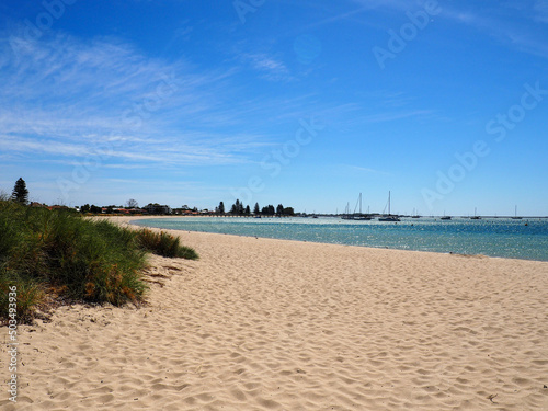 beautiful Rockingham beach in Western Australia