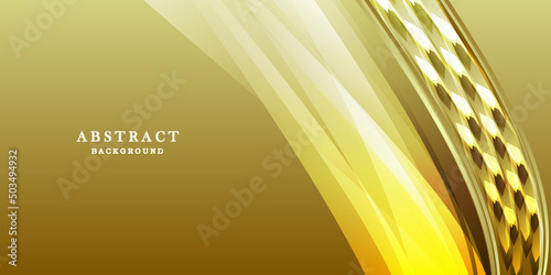 Luxury gold background vector