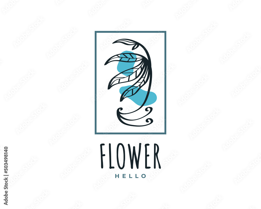 Elegant and Minimalist Flower Logo, Suitable for Beauty Spa, Salon, Cosmetic, Florist, Jewelry, or Fashion Industry Brand Elegant and Minimalist Flower Logo, Suitable for Beauty Spa, Salon, Cosmetic, Florist, Jewelry, or Fashion Industry Brand