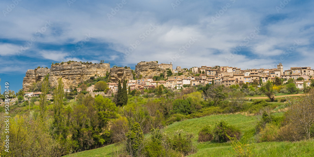 Mediaeval village Saignon, Provence, France