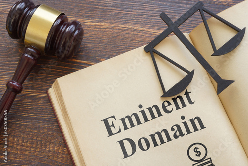 Eminent Domain is shown using the text photo