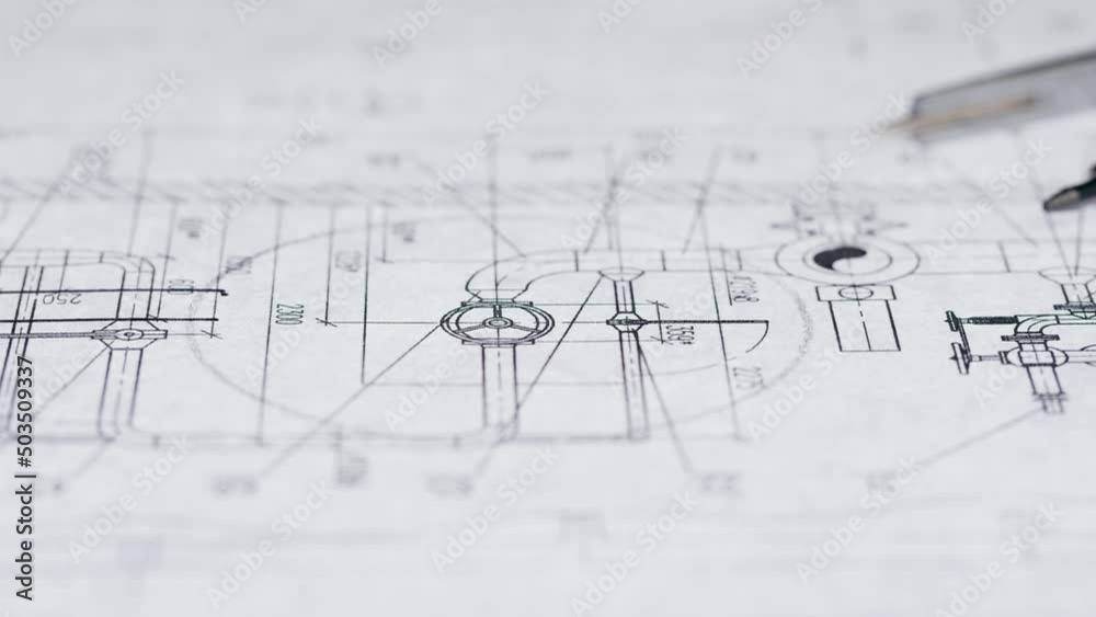 Plan blueprint close-up. Architect designer drawing, professional engineer working, interior creator making architectural house project, drafting building. Plan blueprint close-up. Architect designer drawing, professional engineer working, interior creator making architectural house project, drafting building.