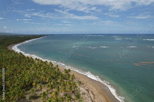 Coastline at Boba Beach in Cabrera © Ricardo Restituyo