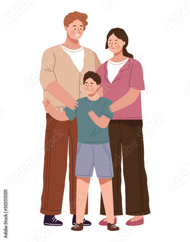 parents with son © Jemastock