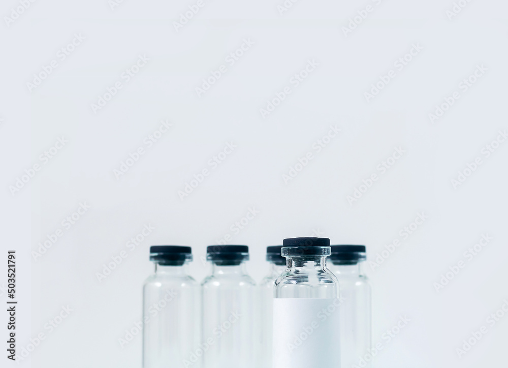 medical glass bottles