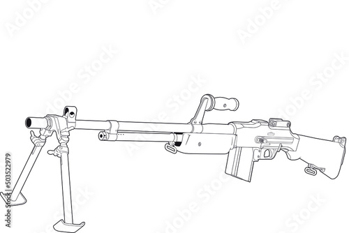 Browning M1918 is a light machine gun, as well as a family of automatic rifles of the same name, which were in service with the armies of different countries of the world during the XX century