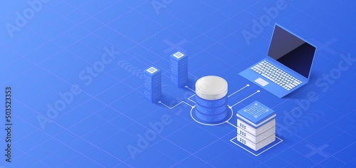 Data server platform. Computer service technology. Network infrastructure.