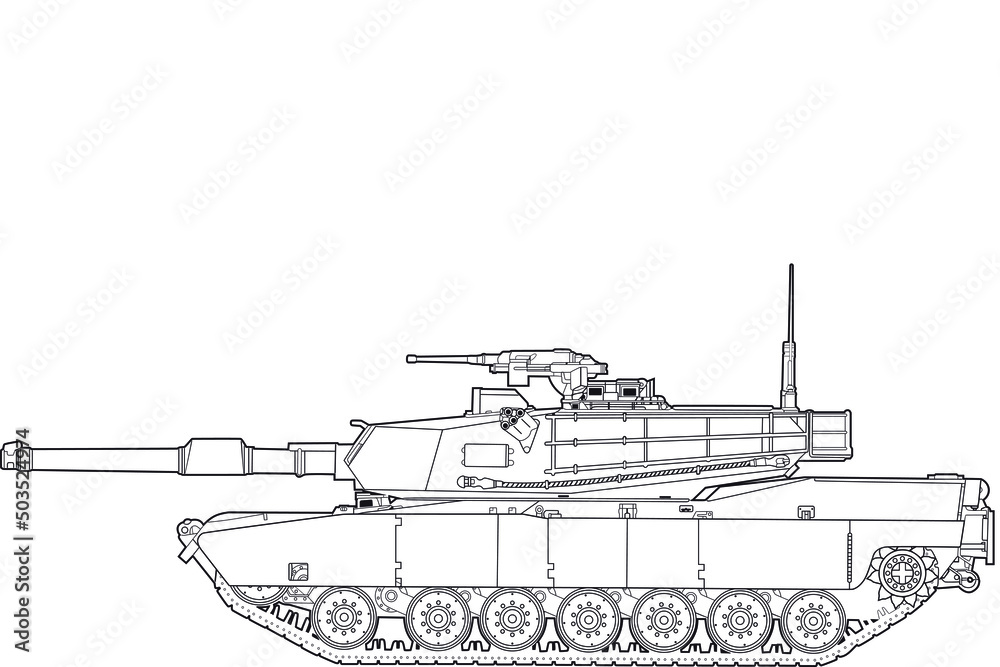 The US Army M1A1 Abrams tank is a hero of ground conflicts, computer games and excellent movies