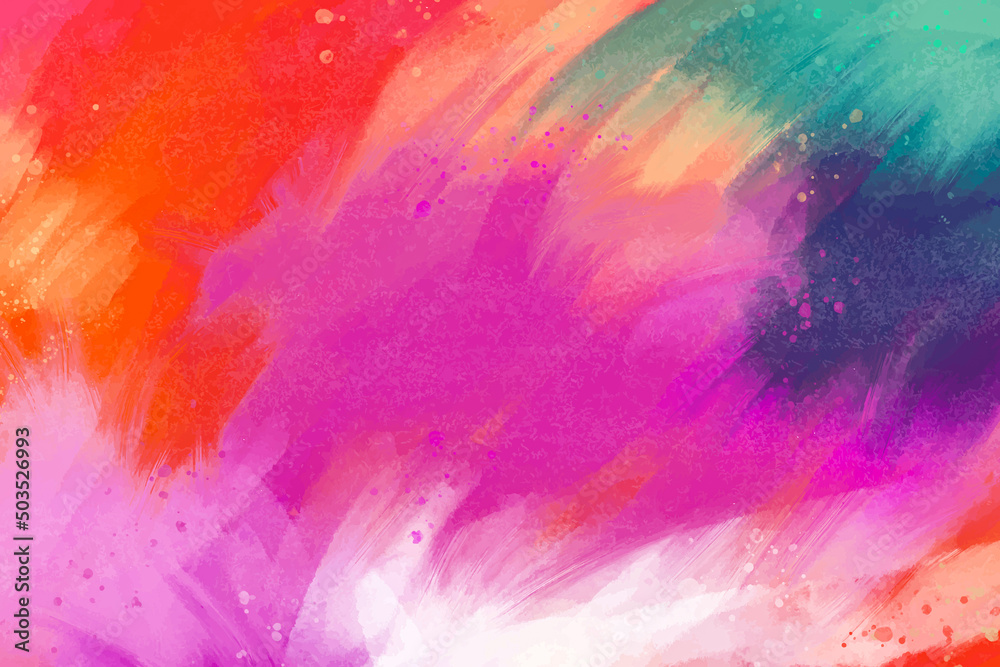 Yellow, purple, orange abstract background texture. Copy space for