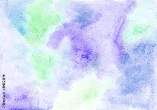 Abstract background texture, soft colorsviolet and green watercolor gradients hand-painted. High resolution texture for design. Blank place for text, textures design art work.