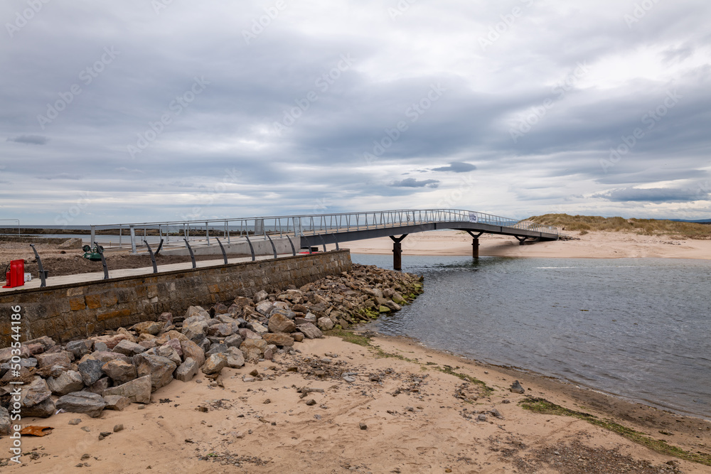 Almost there, Lossiemouth Footbridge