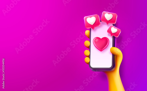 I like this, with lots of icons, chat for people to communicate. Vector