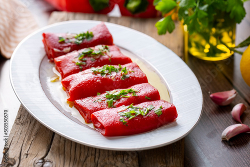 Roasted Pepper Salad Appeti...