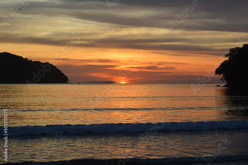Wallpaper Mural Sunrise in Ubatuba, Brazil, Pereque Açu Beach Torontodigital.ca