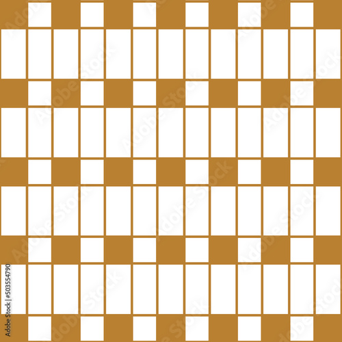 Picture brown medium square patterns vector illustration