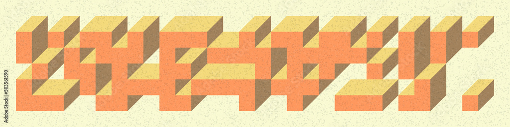Implementation of Edward Zajec’s “Il Cubo” from 1971. Essentially a Truchet tile set of 8 tiles and rules for placement art illustration Implementation of Edward Zajec’s “Il Cubo” from 1971. Essentially a Truchet tile set of 8 tiles and rules for placement art illustration
