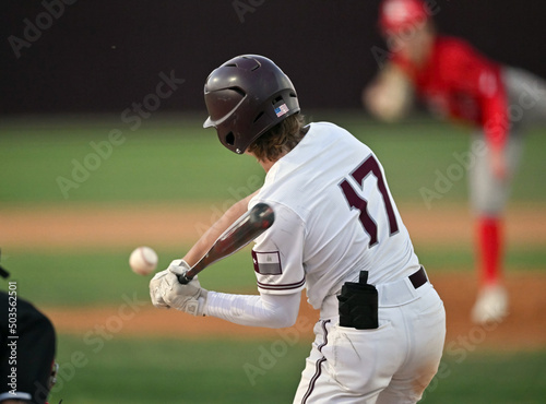 Photography Action photo of high school baseball players making amazing plays during a baseb
