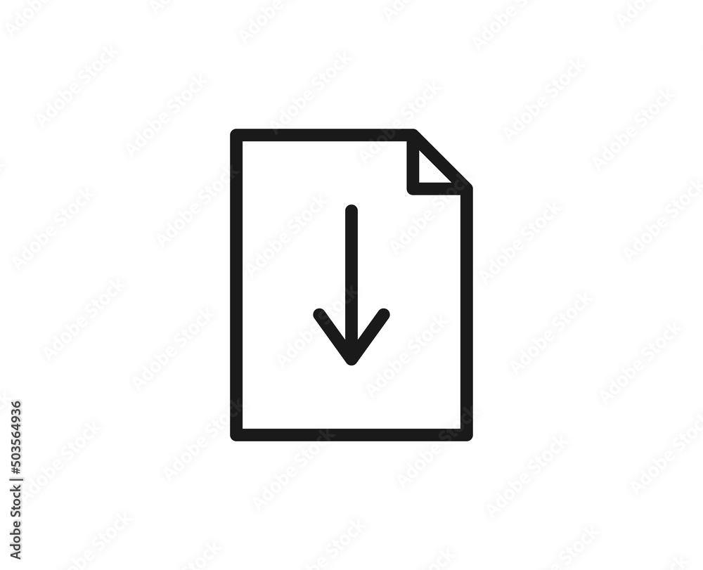 Paper line icon. High quality outline symbol for web design or mobile app. Thin line sign for design logo. Color outline pictogram on white background Paper line icon. High quality outline symbol for web design or mobile app. Thin line sign for design logo. Color outline pictogram on white background