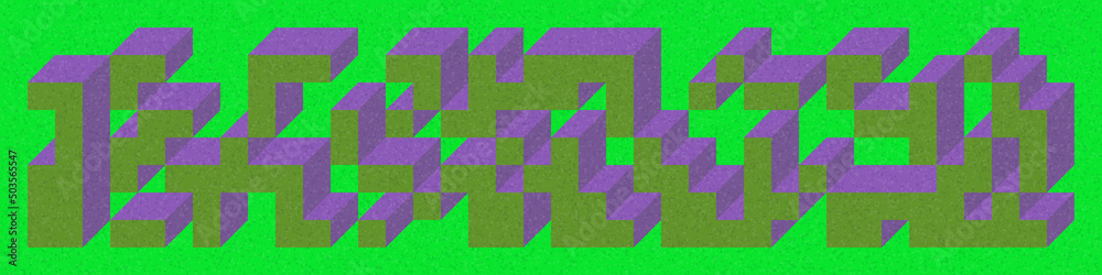 Implementation of Edward Zajec’s “Il Cubo” from 1971. Essentially a Truchet tile set of 8 tiles and rules for placement art illustration Implementation of Edward Zajec’s “Il Cubo” from 1971. Essentially a Truchet tile set of 8 tiles and rules for placement art illustration