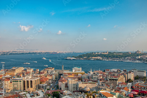 Fototapeta Naklejka Na Ścianę i Meble -  Istanbul view from Galata tower