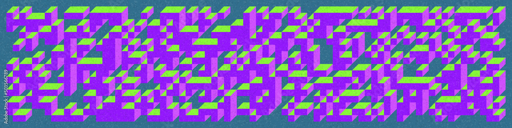 Implementation of Edward Zajec’s “Il Cubo” from 1971. Essentially a Truchet tile set of 8 tiles and rules for placement art illustration Implementation of Edward Zajec’s “Il Cubo” from 1971. Essentially a Truchet tile set of 8 tiles and rules for placement art illustration