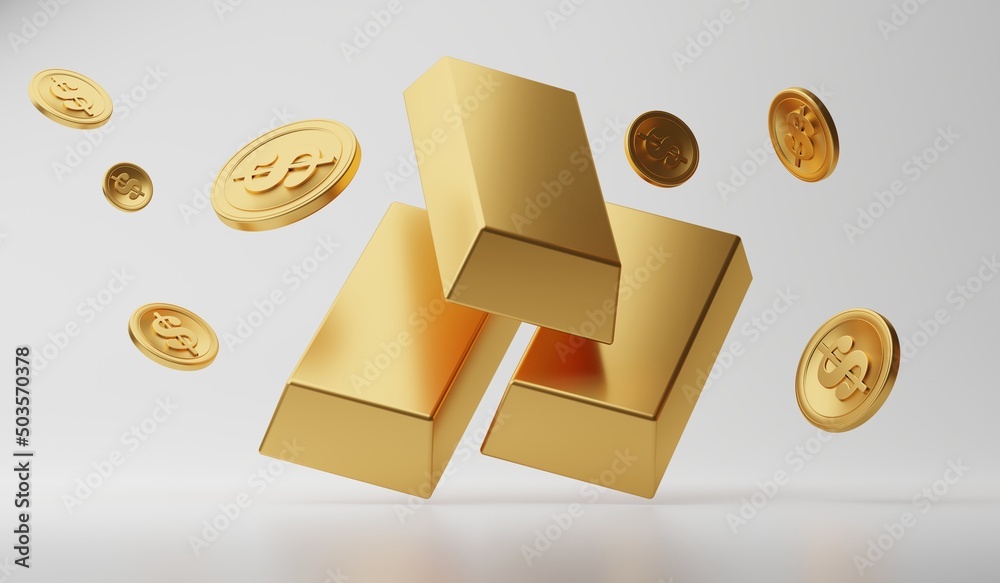 Φωτογραφία gold coin of dollar money, shopping online business, digital currency, atm of ca