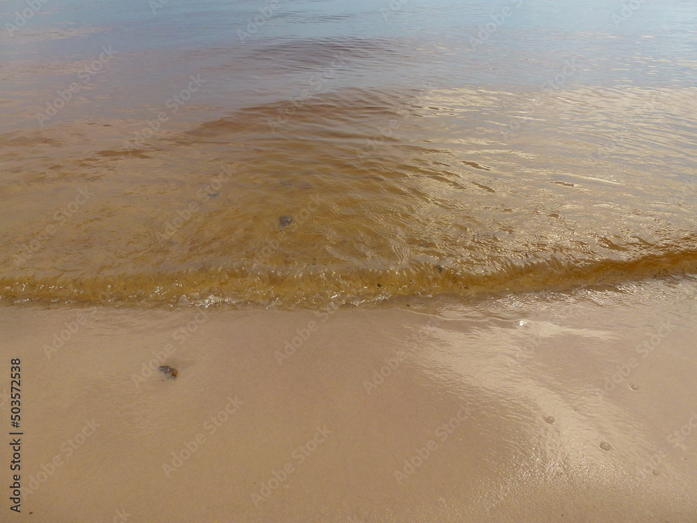 reflection water and sand, rider reflection water and sand, rider