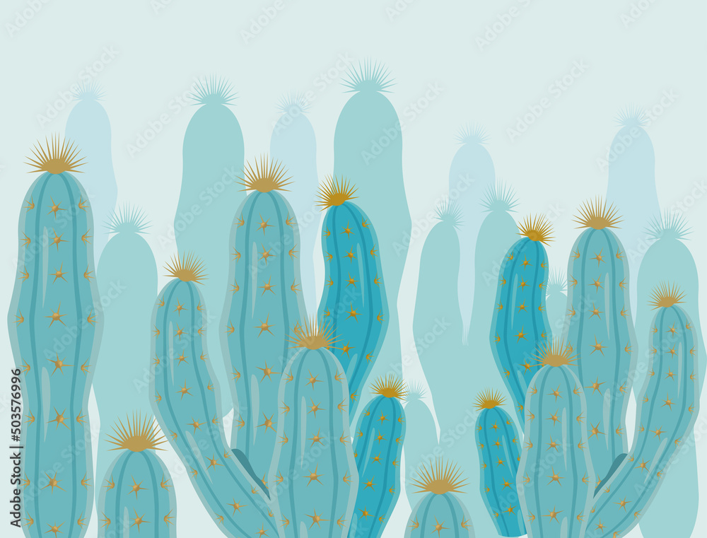 Obraz premium cactus deserts plants