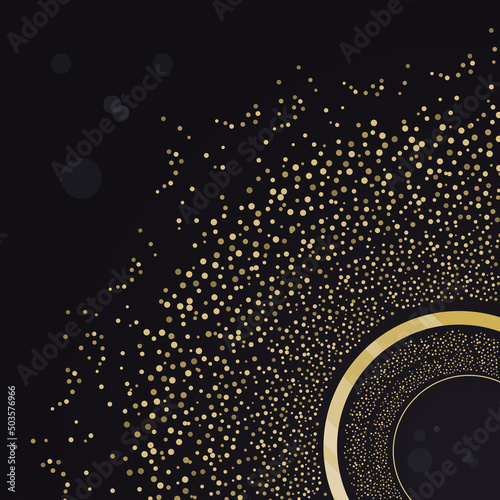 circle and sparks poster