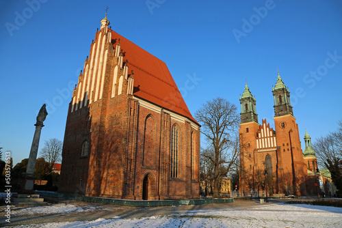 Two churches - Poznan, Poland