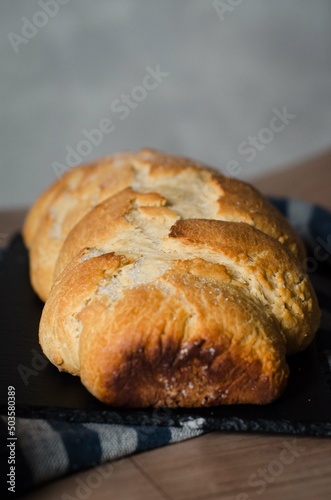 bread on the table