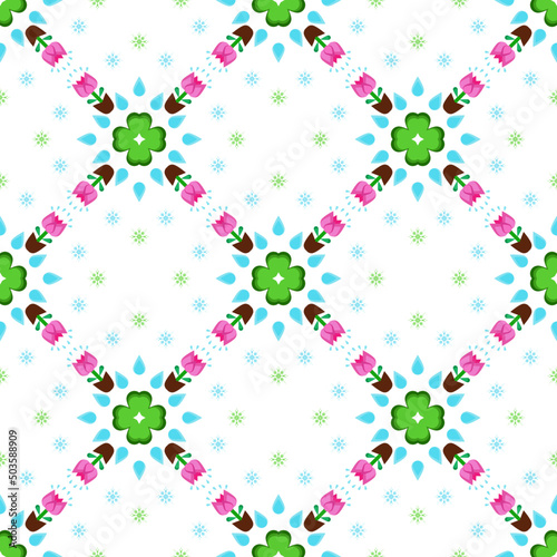 Geometric ethnic seamless oriental pattern traditional Design decorating background,carpet,wallpaper,clothing,wrapping,Batik,fabric,Vector fashion style. Beautiful seamless gift wrapping paper pattern