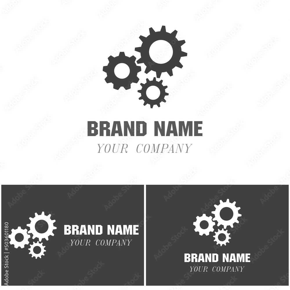 Gear Logo Template vector icon illustration design Gear Logo Template vector icon illustration design
