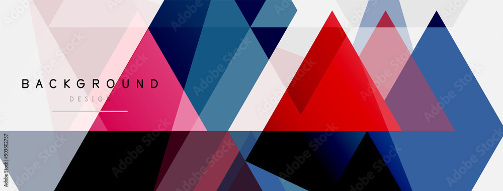 Mosaic triangles geometric background. Techno or business concept, pattern for wallpaper, banner, background, landing page Mosaic triangles geometric background. Techno or business concept, pattern for wallpaper, banner, background, landing page