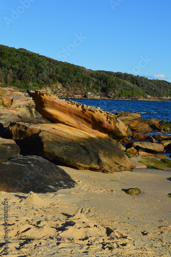 A view at Congwong Beach near La Perouse in Sydney, Australia photo