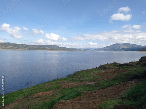 Embalse de Agua en Guatavita Cundinamarca, Colombia