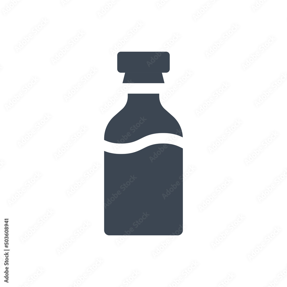 Medical Bottle Vector Icon