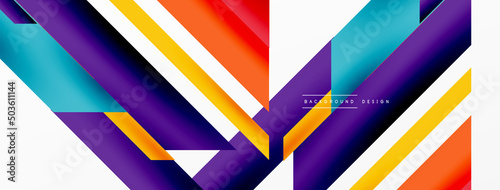 Dynamic lines background. Wallpaper for concept of AI technology, blockchain, communication, 5G, science, business and technology