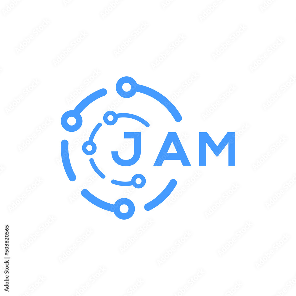 JAM technology letter logo design on white background. JAM creative initials technology letter logo concept. JAM technology letter design.
JAM technology letter logo design on white background. JAM creative initials technology letter logo concept. JAM technology letter design.