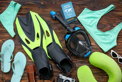Female beach accessories wi...