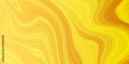 abstract orange or yellow background with waves  Abstract swirl liquid marble texture  Stylist yellow or orange wave line background with yellow or orange color stains.