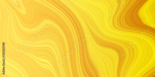 abstract orange or yellow background with waves, Abstract swirl liquid marble texture, Stylist yellow or orange wave line background with yellow or orange color stains.