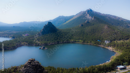 lake in the mountains