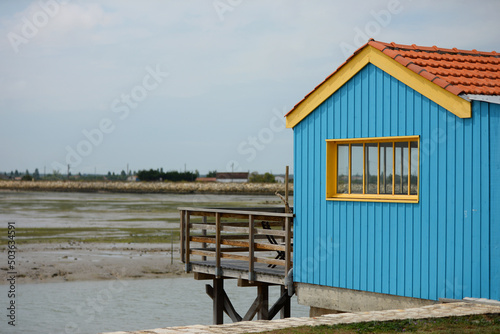 Cabanons pêcheurs ostréicoles - Ile d'Oleron huitres Marennes