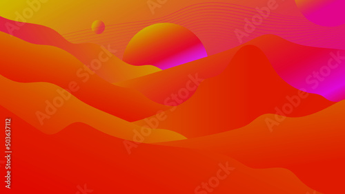 abstract orange background
