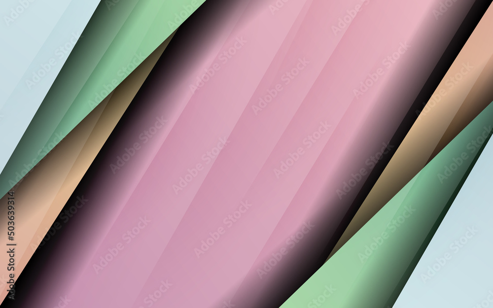 Obraz premium Abstract overlap layer background vector